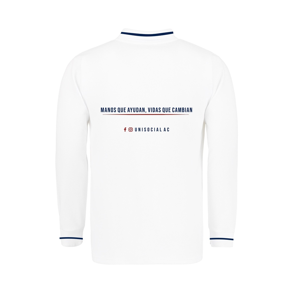 POLO MANGA LARGA UNISOCIAL