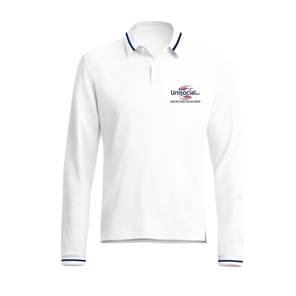 POLO MANGA LARGA UNISOCIAL