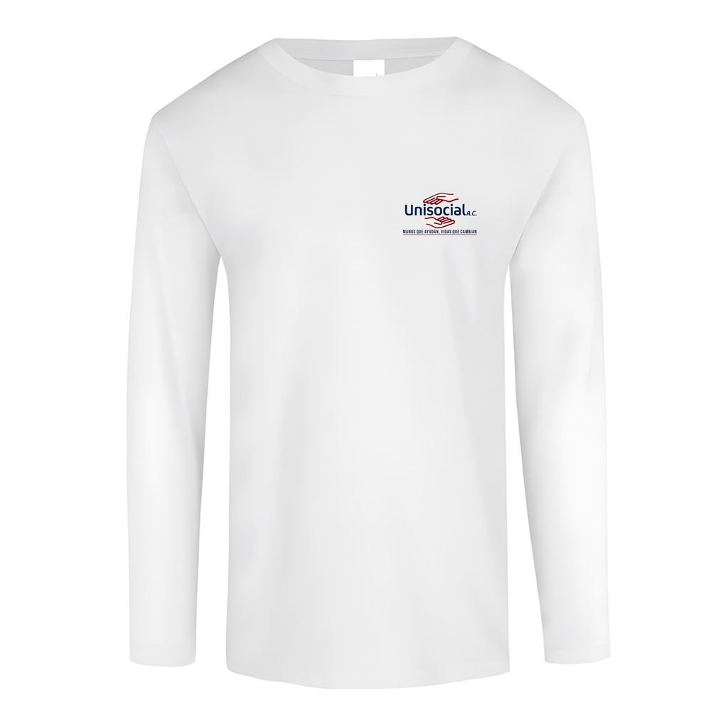 PLAYERA UNISOCIAL MANGA LARGA