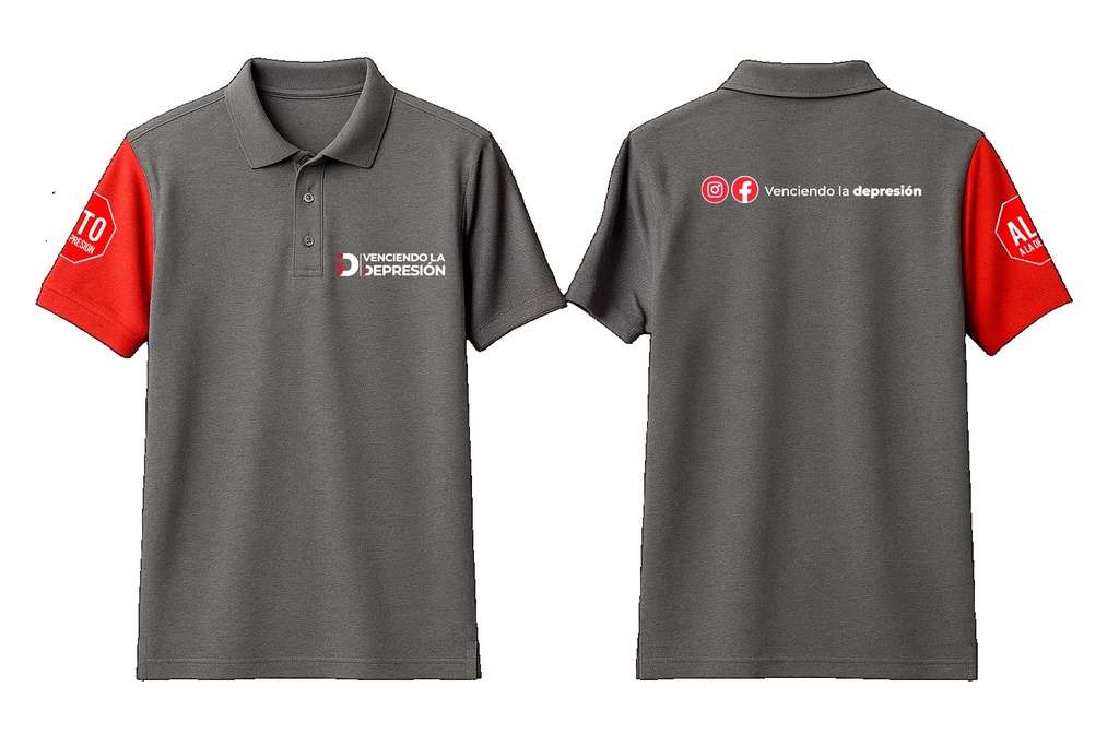 PLAYERA POLO VENCIENDO LA DEPRESIÓN